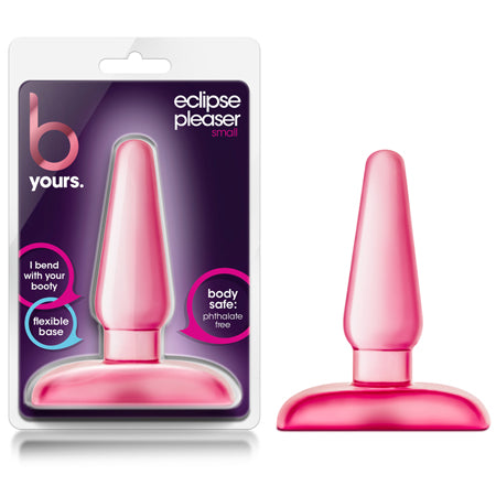 Blush B Yours Eclipse Pleaser Anal Plug Small Pink - Not Very Vanilla