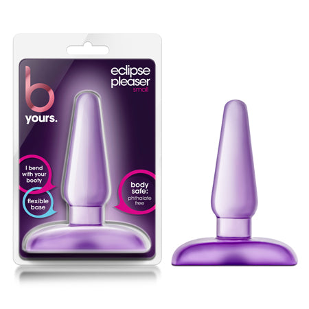 Blush B Yours Eclipse Pleaser Anal Plug Small Purple - Not Very Vanilla