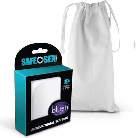 Blush Safe Sex Antibacterial Toy Bag Large - Not Very Vanilla