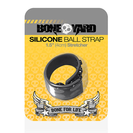 Boneyard Ball Strap Black - Not Very Vanilla