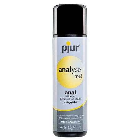 Pjur Analyse Me! Anal Silicone Lubricant 250ml/8.5oz Bottle - Not Very Vanilla