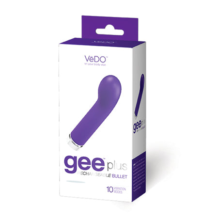 VeDO Geeplus Rechargeable Vibe - Into You Indigo - Not Very Vanilla