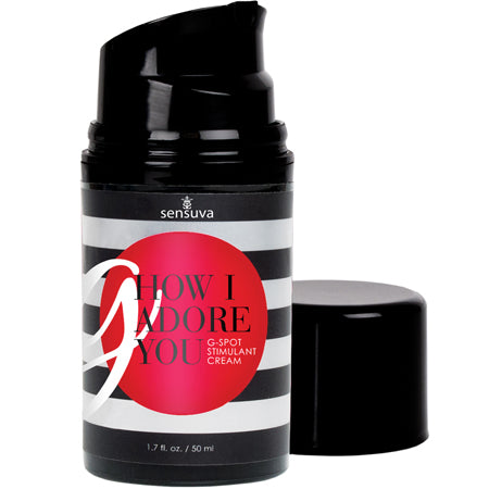 Sensuva G, How I Adore You G-Spot Stimulant Cream 1.7 oz. - Not Very Vanilla