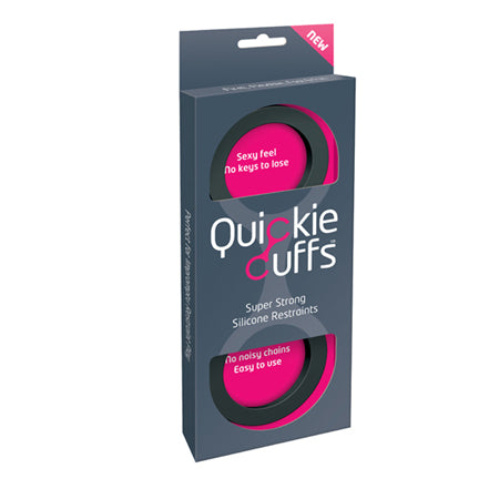 Quickie Cuffs Medium Black - Not Very Vanilla