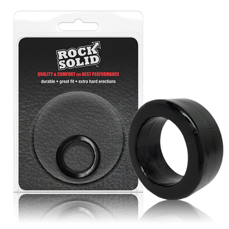 Rock Solid Black O Ring - Not Very Vanilla