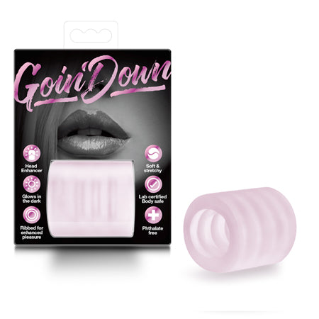 Blush X5 Men Goin' Down BJ Stroker Oral Enhancer Pink - Not Very Vanilla