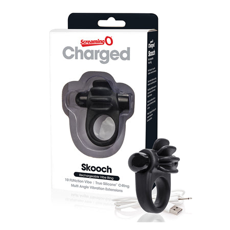 Screaming O Charged Skooch Ring - Black - Not Very Vanilla