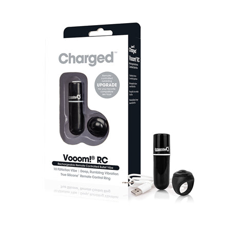 Screaming O Charged Vooom Remote Control Bullet - Black - Not Very Vanilla