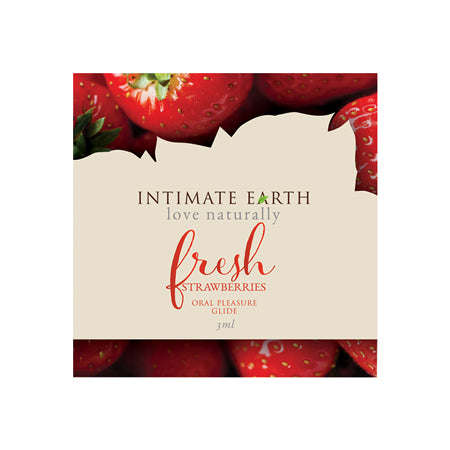 Intimate Earth Fresh Strawberry 3 ml/0.10 oz Foil - Not Very Vanilla