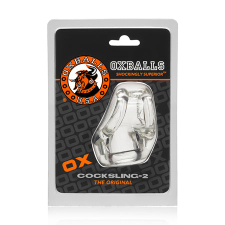 OxBalls Cocksling-2, Cocksling, Clear - Not Very Vanilla