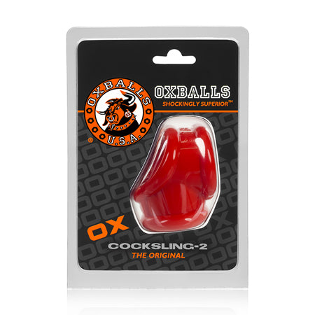 OxBalls Cocksling-2, Cocksling, Red - Not Very Vanilla