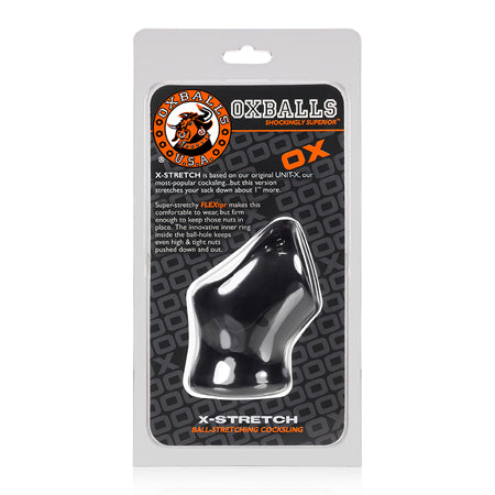 OxBalls Unit-X Stretch, Cocksling, Black - Not Very Vanilla