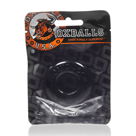 OxBalls Do-Nut- 2, Cockring, Large, Black - Not Very Vanilla