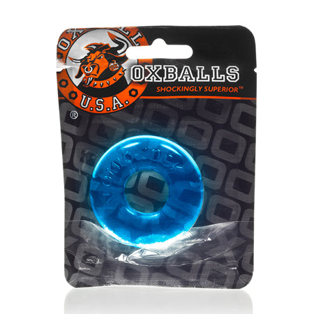 OxBalls Do-Nut- 2, Cockring, Large, Ice Blue - Not Very Vanilla