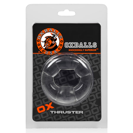 OxBalls Thruster Cockring, Clear - Not Very Vanilla