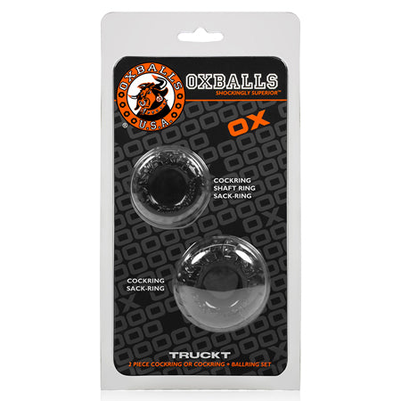 OxBalls Truckt, Cockring, Black - Not Very Vanilla