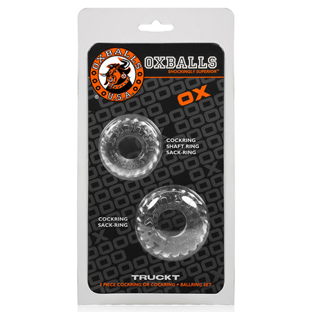 OxBalls Truckt, Cockring, Clear - Not Very Vanilla