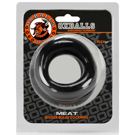 OxBalls Meat, Padded Cockring, Black - Not Very Vanilla