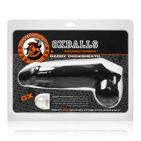 OxBalls Daddy Cocksheath, Black - Not Very Vanilla