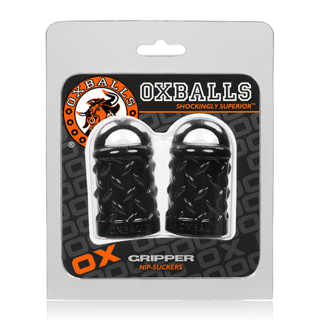 OxBalls Gripper, Nipple Puller, Black - Not Very Vanilla