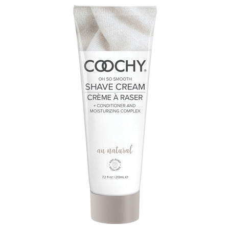 Coochy Shave Cream Au Natural 7.2 fl.oz - Not Very Vanilla