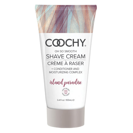 Coochy Shave Cream Island Paradise 3.4 fl.oz - Not Very Vanilla