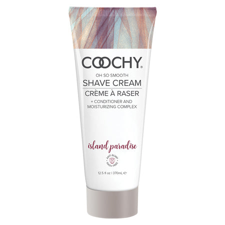 Coochy Shave Cream Island Paradise 12.5 fl.oz - Not Very Vanilla