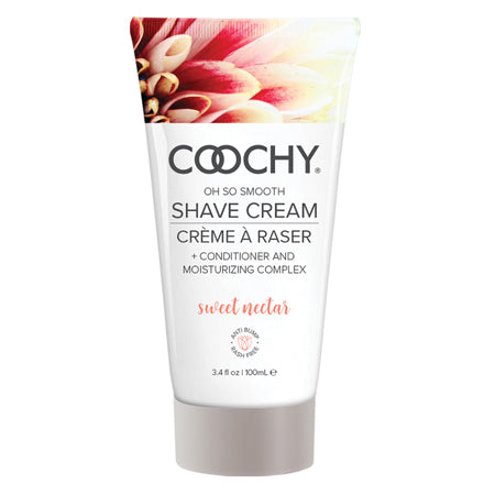 Coochy Shave Cream Sweet Nectar 3.4 fl.oz - Not Very Vanilla