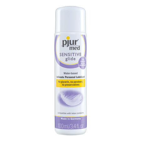 Pjur Med Sensitive Glide 100ml / 3.4oz - Not Very Vanilla