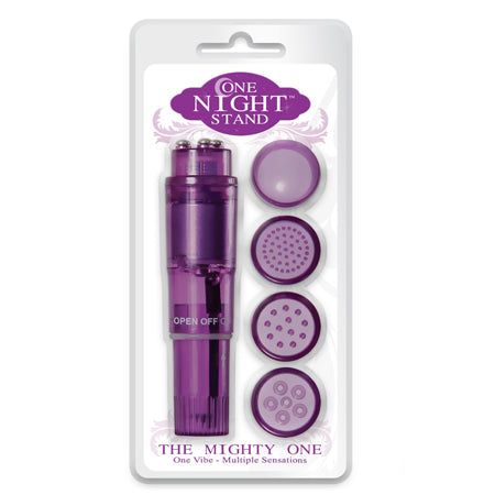 Evolved One Night Stand The Mighty One Pocket Rocket Vibrator Purple - Not Very Vanilla