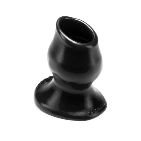 OxBalls Pighole-3, Hollow Plug, Large, Black - Not Very Vanilla