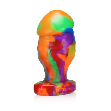 OxBalls Honcho-2, Buttplug, Medium, Rainbow - Not Very Vanilla