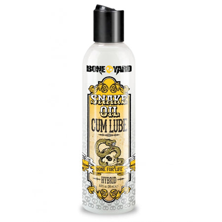 Boneyard Snake Oil Cum Lube 8.8oz - Not Very Vanilla