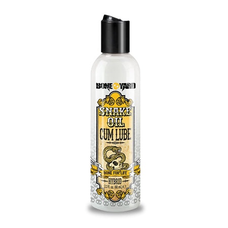 Boneyard Snake Oil Cum Lube 2.3oz - Not Very Vanilla