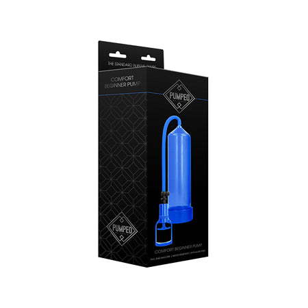 Shots Pumped Comfort Beginner Penis Pump Blue - Not Very Vanilla