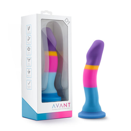 Blush Avant D1 Hot 'n' Cool 7.5 in. Silicone Dildo with Suction Cup - Not Very Vanilla