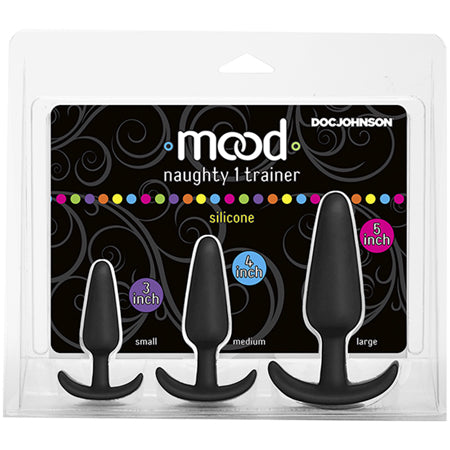 Mood Naughty 1 Anal Trainer Set Black - Not Very Vanilla