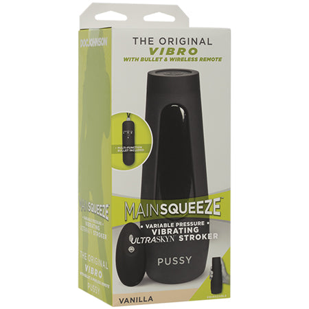 Main Squeeze The Original Vibro Pussy Vanilla - Not Very Vanilla