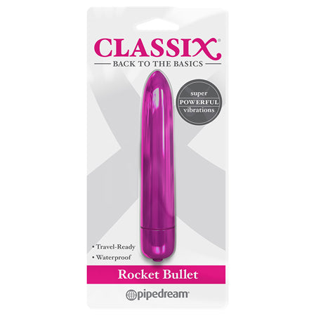 Pipedream Classix Rocket Bullet Vibrator Pink - Not Very Vanilla