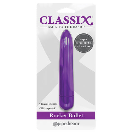 Pipedream Classix Rocket Bullet Vibrator Purple - Not Very Vanilla