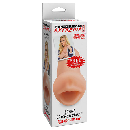 PDX Coed Cocksucker Oral Stroker Beige - Not Very Vanilla