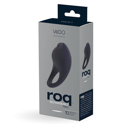 VeDO Roq Rechargeable Ring - Black - Not Very Vanilla