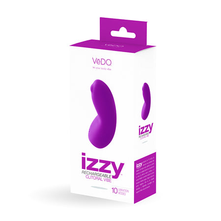 VeDO Izzy Rechargeable Clitoral Vibe - Violet Vixen - Not Very Vanilla