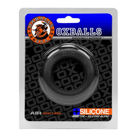 OxBalls AIR airflow cockring, BLACK ICE - Not Very Vanilla