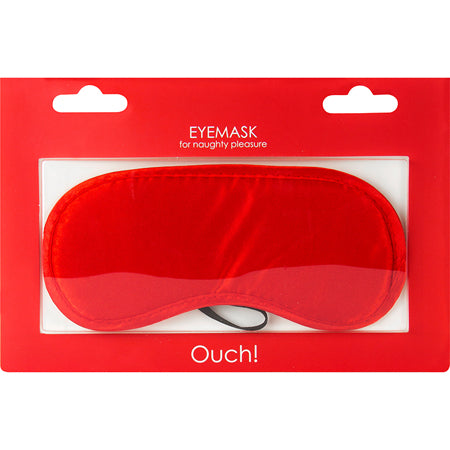 Ouch! Eye mask Blindfold Red - Not Very Vanilla