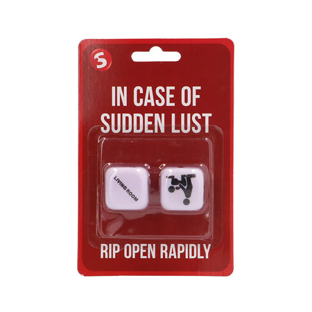 Shots S-Line In Case of Sudden Lust Sex Dice - Not Very Vanilla