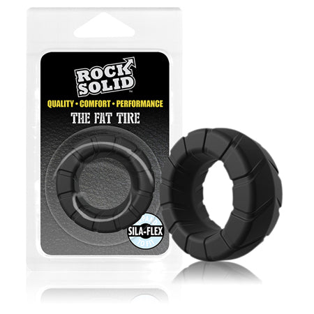 Rock Solid Silaflex Fat Tire Black - Not Very Vanilla