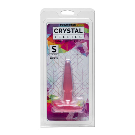 Crystal Jellies - Butt Plug Pink Small - Not Very Vanilla