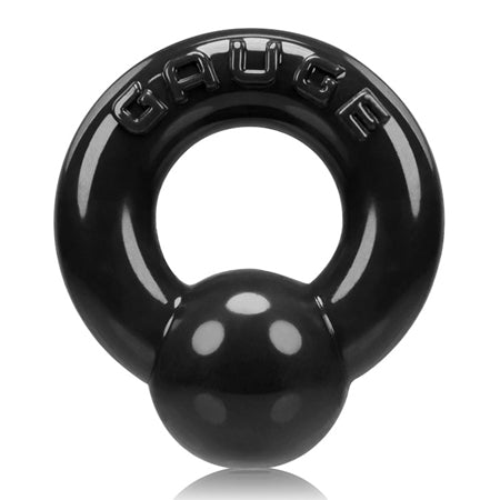 OxBalls Gauge Cockring Black - Not Very Vanilla