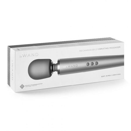 Le Wand Rechargeable Massager Grey - Not Very Vanilla